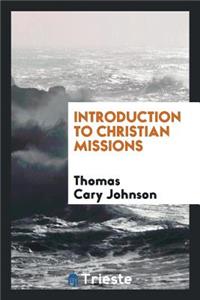 Introduction to Christian Missions