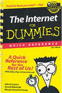 Internet for Dummies: Quick Reference