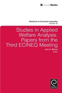 Studies in Applied Welfare Analysis