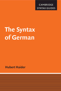 Syntax of German