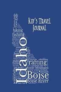 Idaho Kid's Travel Journal