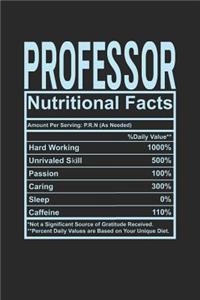 Professor Nutritional Facts