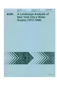 Landscape Analysis of New York City's Water Supply (1973-1998)