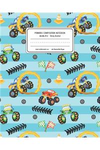 Primary Composition Notebook Grades K-2 Story Journal