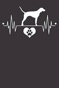 Bluetick Coonhound Notebook