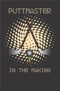 Golfing Golf Player Notebook Journal