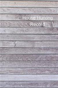 House Hunting Record