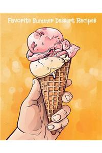 Favorite Summer Dessert Recipes