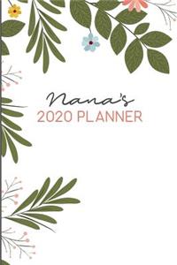 Nana's 2020 PLANNER