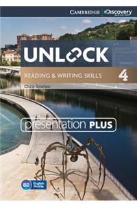 Unlock Level 4 Reading and Writing Skills Presentation Plus DVD-ROM