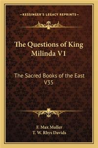 The Questions of King Milinda V1