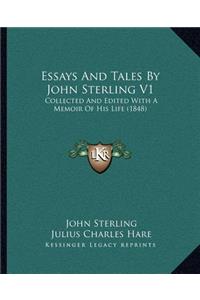 Essays and Tales by John Sterling V1