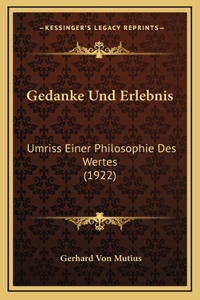 Gedanke Und Erlebnis