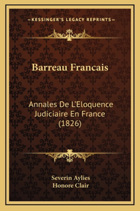 Barreau Francais