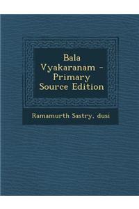 Bala Vyakaranam