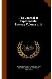 The Journal of Experimental Zoology Volume V. 14