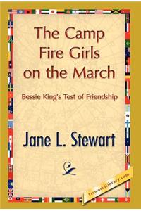 Camp Fire Girls on the March
