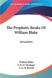 Prophetic Books Of William Blake