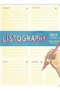Listography 2015 Calendar