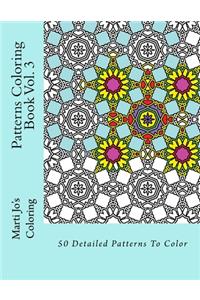 Patterns Coloring Book, Volume 3