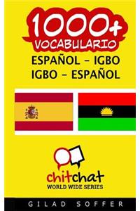 1000+ Espanol - Igbo Igbo - Espanol Vocabulario
