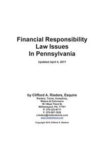 Financial Responsibility Law Issues In Pennsylvania