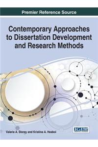 Contemporary Approaches to Dissertation Development and Research Methods