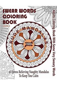 Swear Word Coloring Book