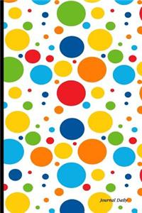 Journal Daily: Happy Birthday or Get Well Soon, Lined Blank Journal Book, 6 X 9, 150 Pages, Paperback,6