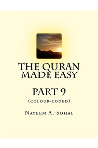 Quran Made Easy (colour-coded) - Part 9