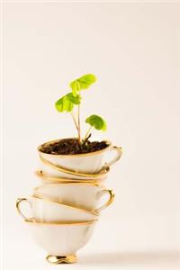 Tea Cups and Four Leaf Clovers Journal