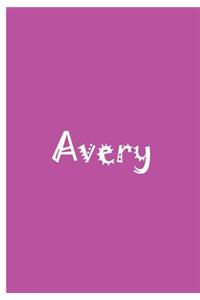 Avery - Personalized Notebook