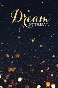 Dream Journal Gold Black