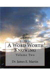 A Word Worth Knowing