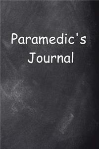 Paramedic's Journal Chalkboard Design