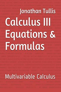 Calculus III Equations & Formulas