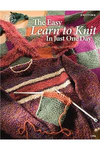 The Easy Learn to Knit in Just One Day