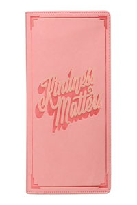 With Love Classic Journal Kindness Matters Inspirational Notebook W/Ribbon Marker, Faux Leather Flexcover, 336 Lined Pages [Leather Bound] with Love