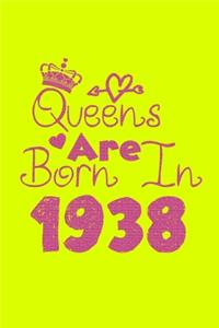 Queens Are Born In 1938 Notebook