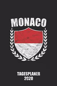 Tagesplaner 2020 Monaco