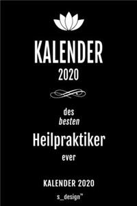 Kalender 2020 für Heilpraktiker