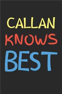 Callan Knows Best