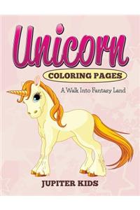 Unicorn Coloring Pages
