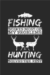 fishing solves most of my problems hunting solves the rest