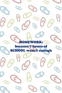 Homework