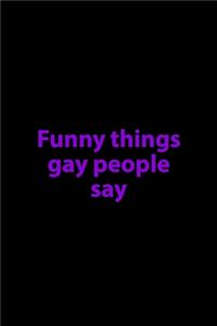 Gay People