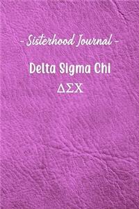 Sisterhood Journal Delta Sigma Chi