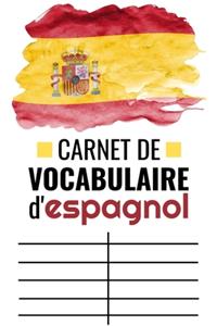 Carnet de Vocabulaire d'Espagnol