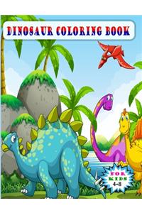 Dinosaur coloring book