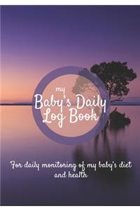 Baby Daily Log Book